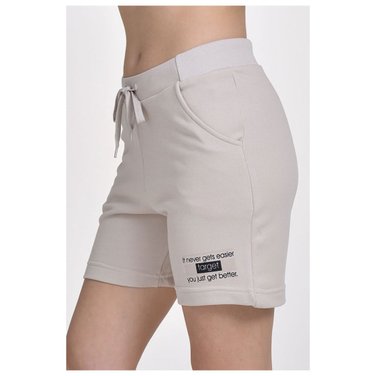 Target Γυναικείο σορτς Bermuda Shorts French Terry "Better" Target Γυναικείο σορτς Bermuda Shorts French Terry "Better"